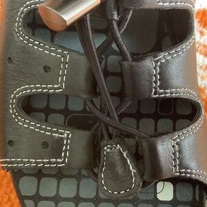 New-in-Box ECCO Jab Speedlace Sandals Black EU Size 40 US Size 9-9.5